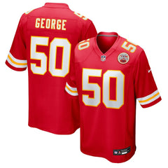 Kansas City Chiefs Nike Brandon George  Team Game Jersey