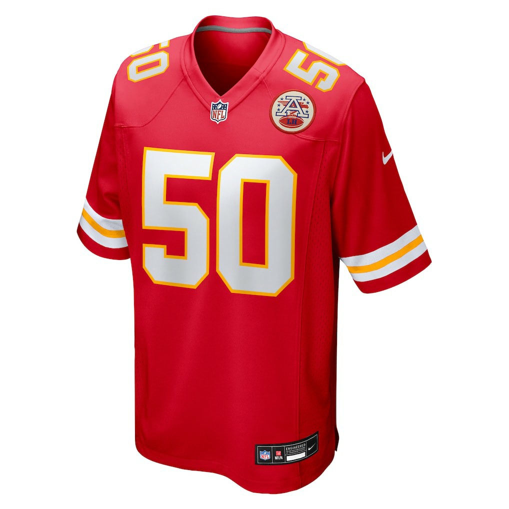 Kansas City Chiefs Nike Brandon George  Team Game Jersey