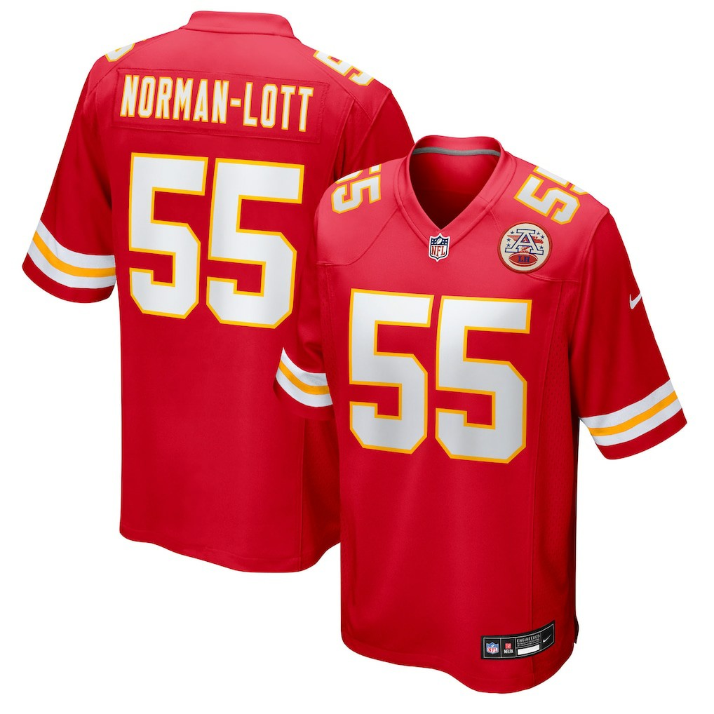 Kansas City Chiefs Nike Omarr Norman-Lott  Team Game Jersey
