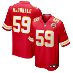 Kansas City Chiefs Nike Cooper McDonald  Team Game Jersey