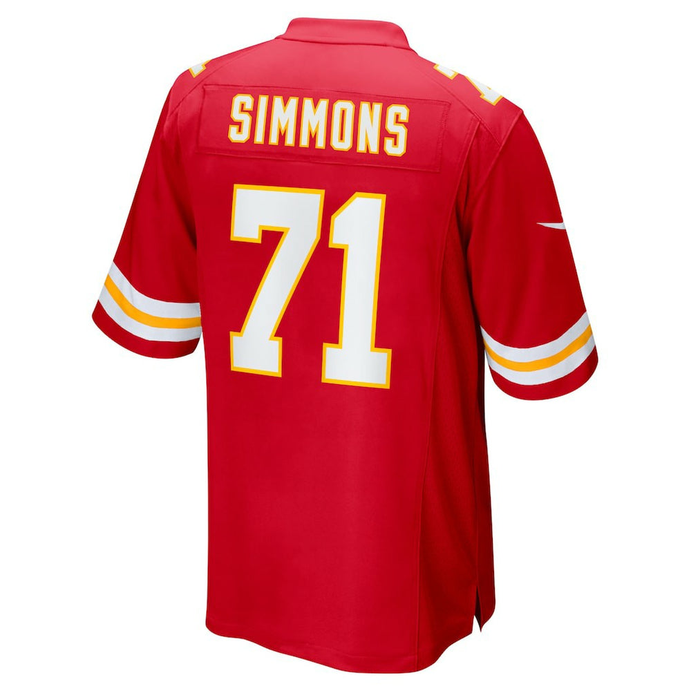 Kansas City Chiefs Nike Josh Simmons  Team Game Jersey