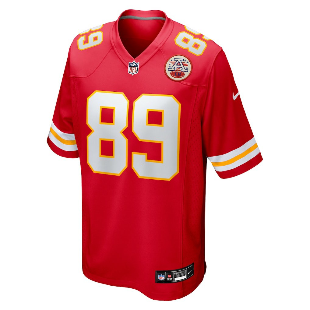 Kansas City Chiefs Nike Jason Brownlee  Team Game Jersey