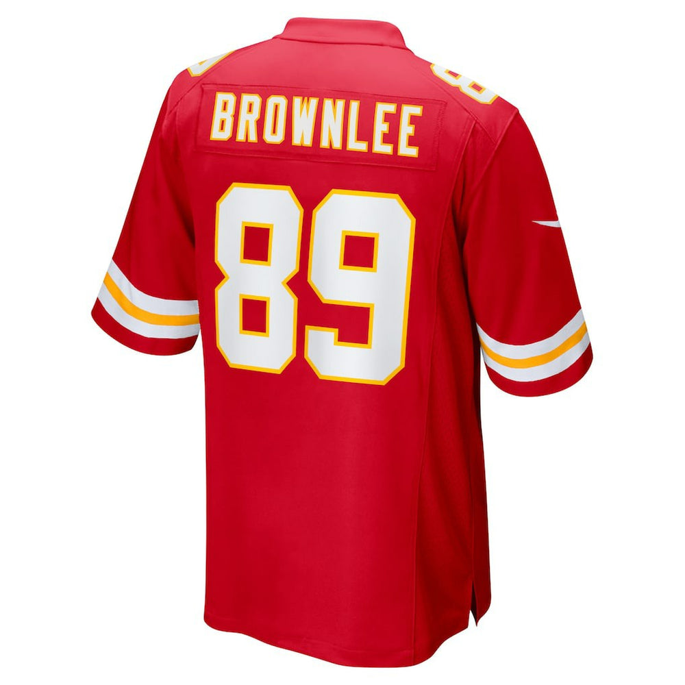 Kansas City Chiefs Nike Jason Brownlee  Team Game Jersey