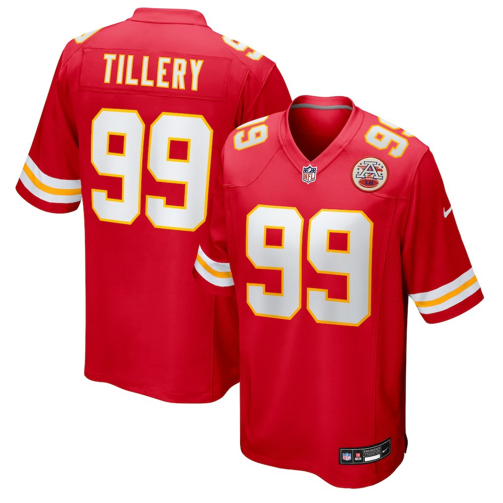 Kansas City Chiefs Nike Jerry Tillery  Team Game Jersey