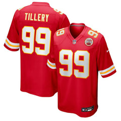 Kansas City Chiefs Nike Jerry Tillery  Team Game Jersey