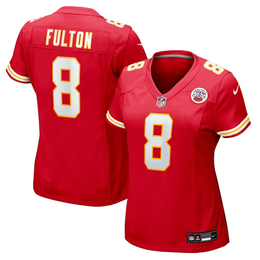 Kansas City Chiefs Nike Kristian Fulton  Women's Team Game Jersey