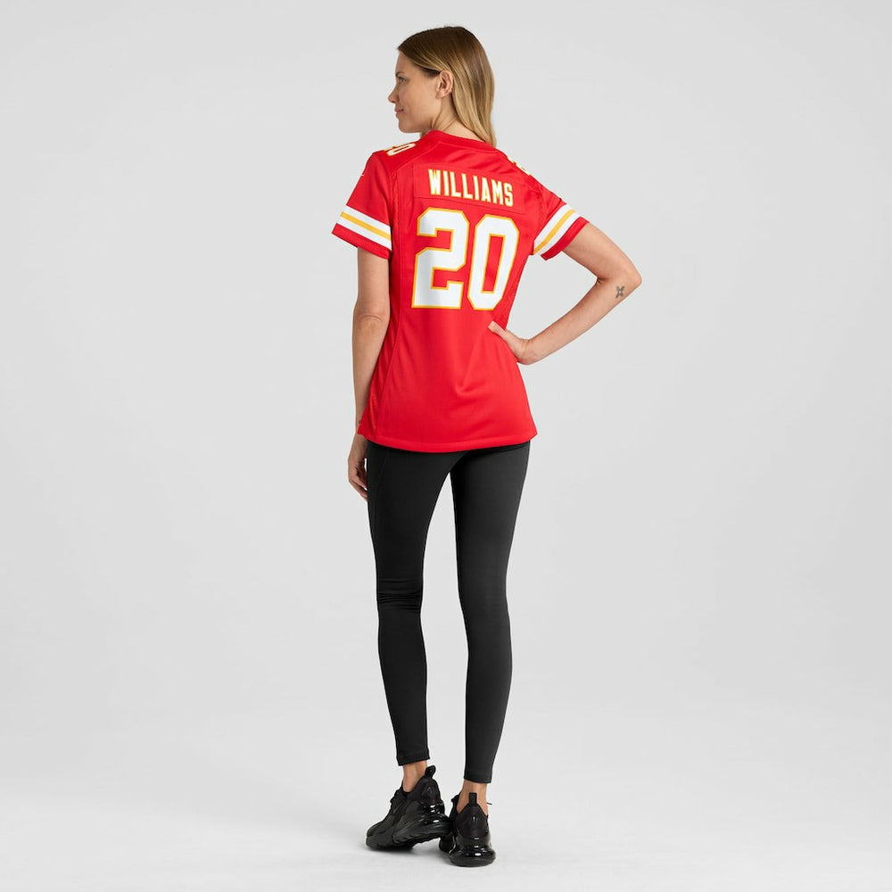 Kansas City Chiefs Nike Nohl Williams  Women's Team Game Jersey