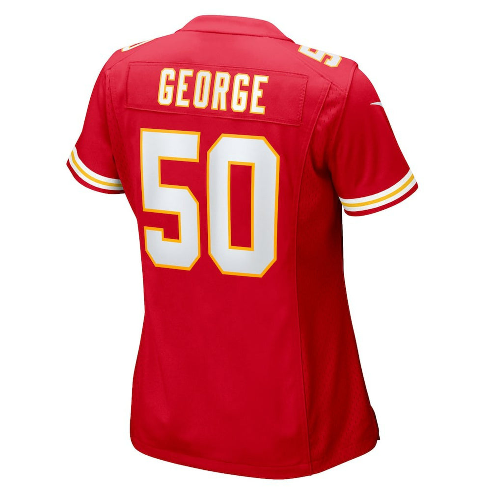 Kansas City Chiefs Nike Brandon George  Women's Team Game Jersey