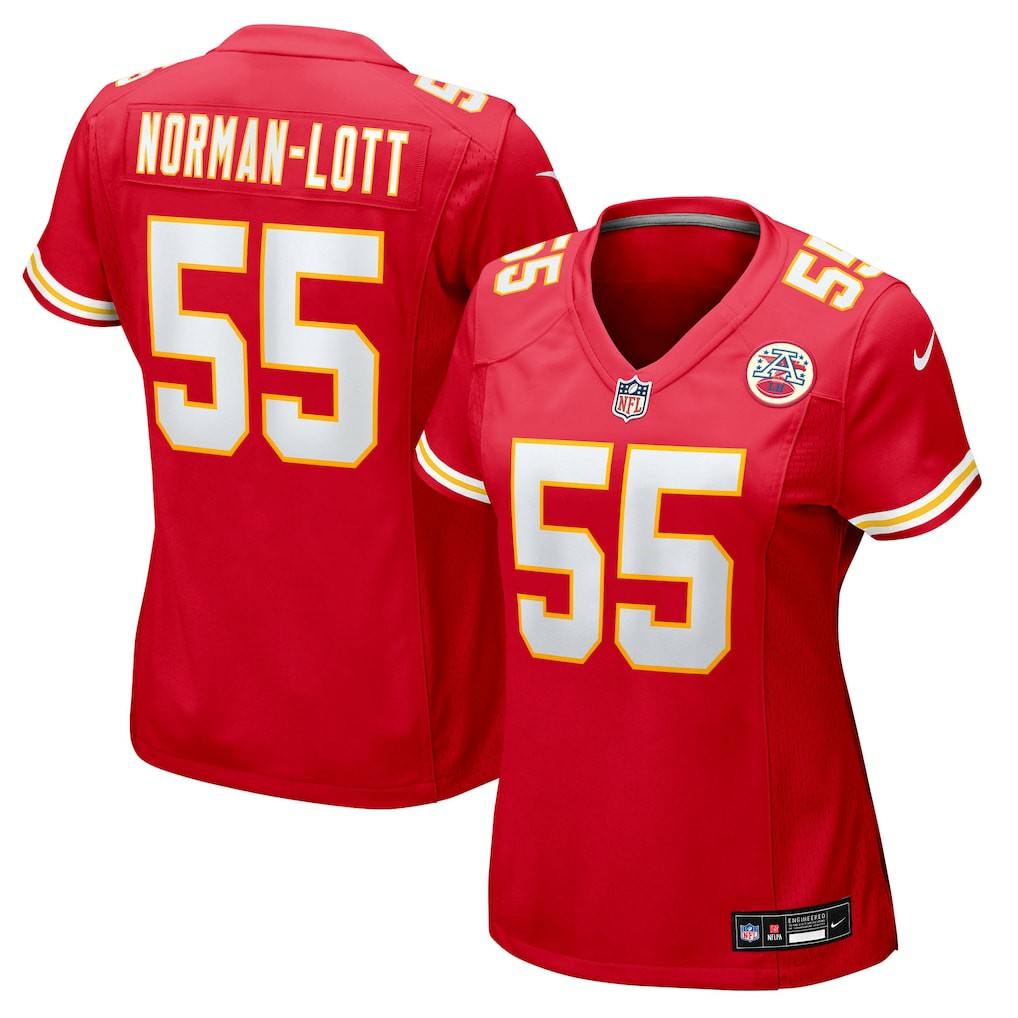 Kansas City Chiefs Nike Omarr Norman-Lott  Women's Team Game Jersey