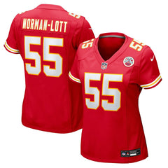 Kansas City Chiefs Nike Omarr Norman-Lott  Women's Team Game Jersey