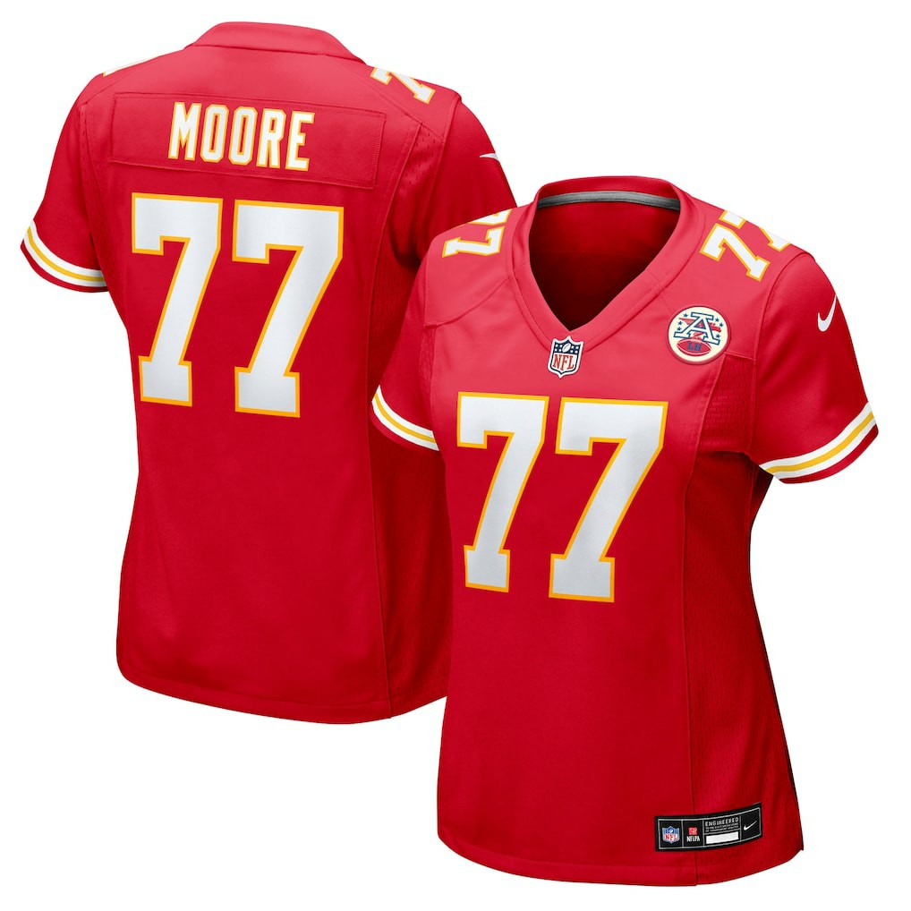 Kansas City Chiefs Nike Jaylon Moore  Women's Team Game Jersey