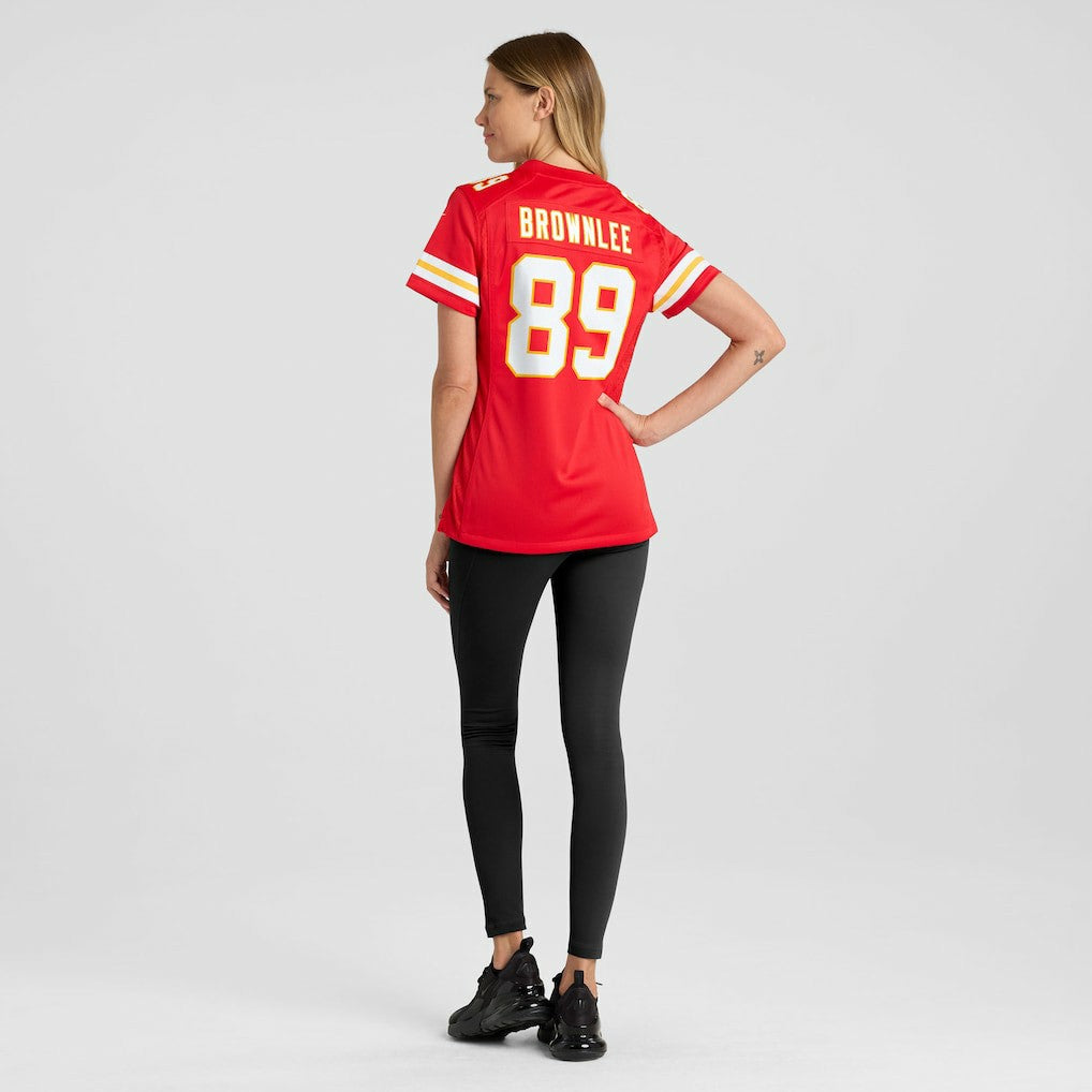 Kansas City Chiefs Nike Jason Brownlee  Women's Team Game Jersey