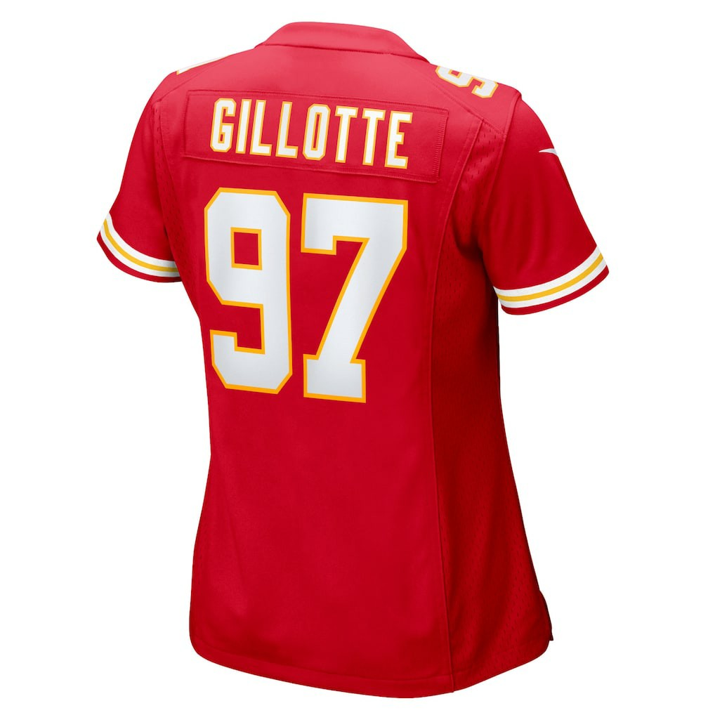 Kansas City Chiefs Nike Ashton Gillotte  Women's Team Game Jersey