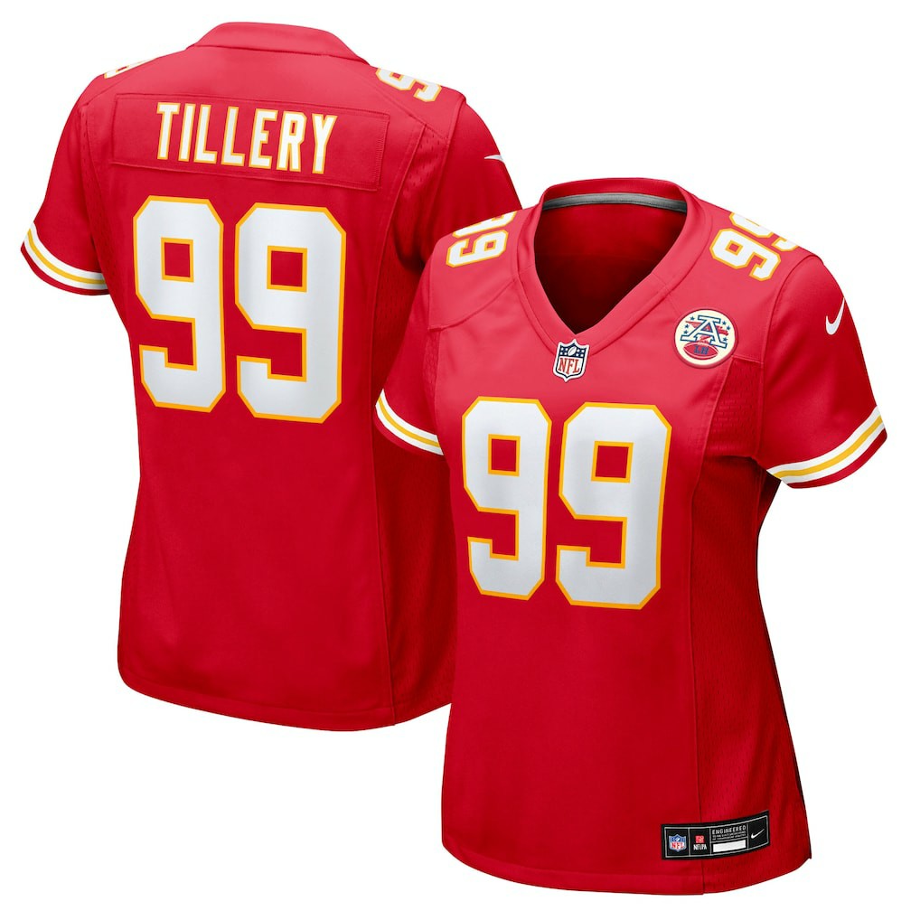 Kansas City Chiefs Nike Jerry Tillery  Women's Team Game Jersey