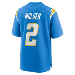 Los Angeles Chargers Nike Elijah Molden  Team Game Jersey