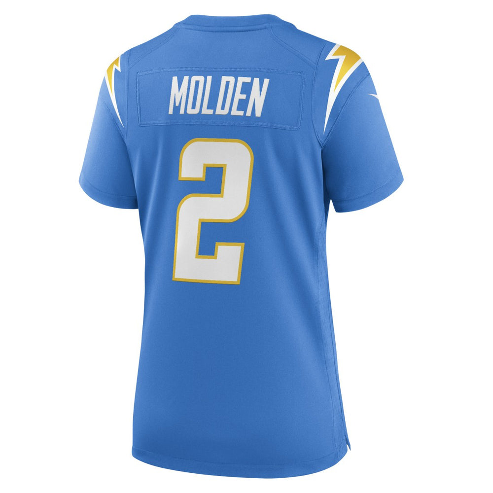 Los Angeles Chargers Nike Elijah Molden  Women's Team Game Jersey