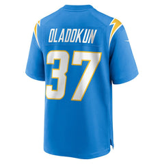 Los Angeles Chargers Nike Jordan Oladokun  Team Game Jersey