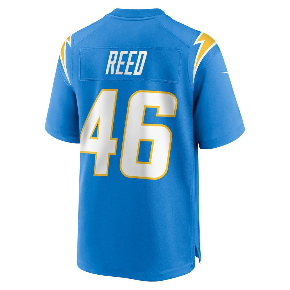 Los Angeles Chargers Nike Nikko Reed  Team Game Jersey