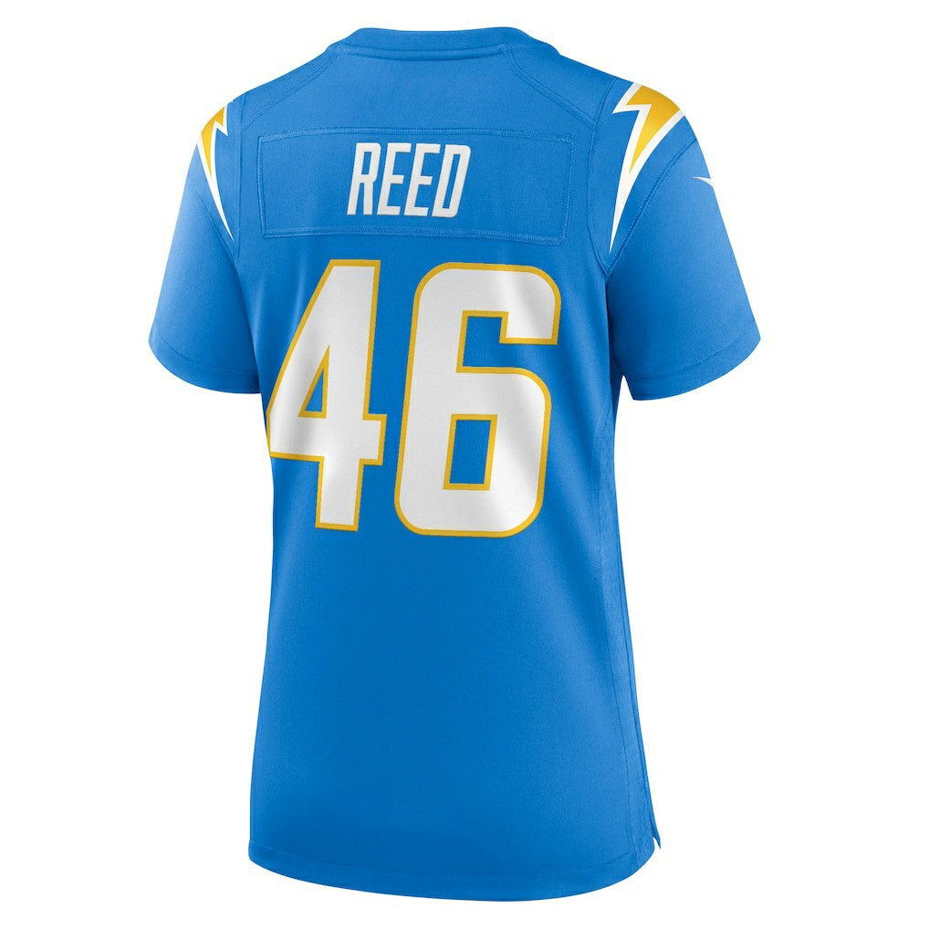 Los Angeles Chargers Nike Nikko Reed  Women's Team Game Jersey