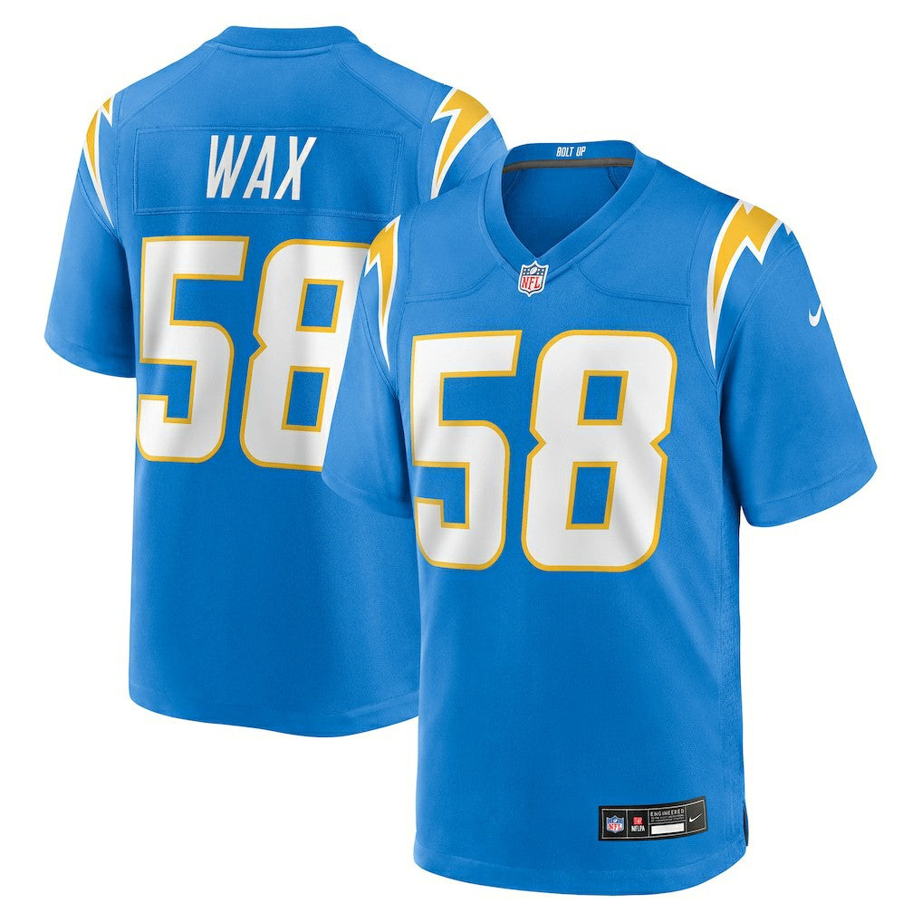 Los Angeles Chargers Nike Marlowe Wax  Team Game Jersey