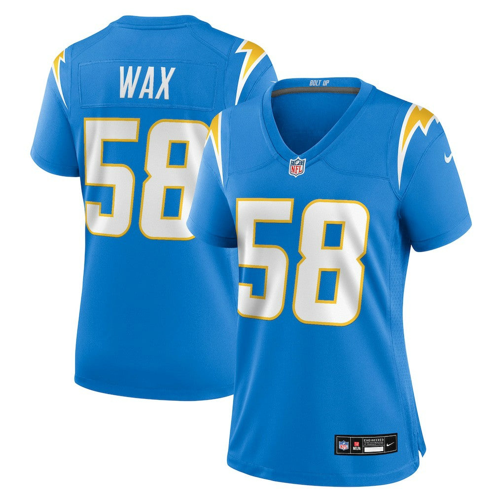 Los Angeles Chargers Nike Marlowe Wax  Women's Team Game Jersey