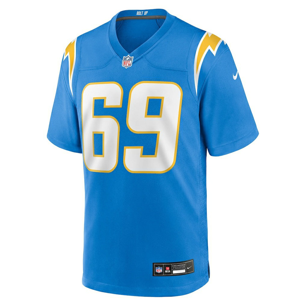 Los Angeles Chargers Nike Josh Fuga  Team Game Jersey