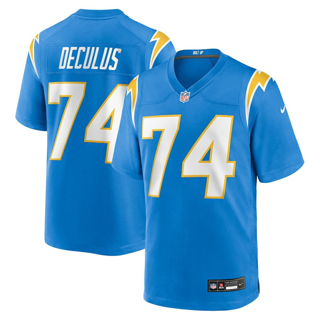 Los Angeles Chargers Nike Austin Deculus  Team Game Jersey