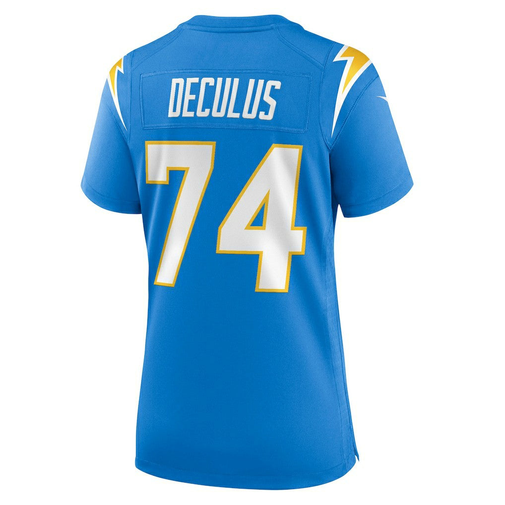 Los Angeles Chargers Nike Austin Deculus  Women's Team Game Jersey