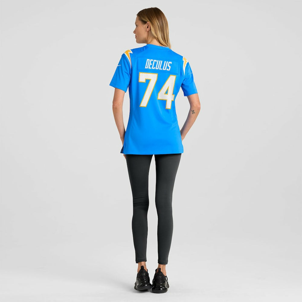 Los Angeles Chargers Nike Austin Deculus  Women's Team Game Jersey
