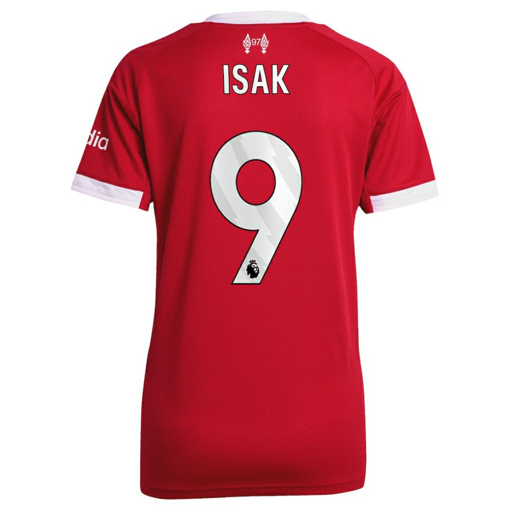 Alexander Isak Liverpool Women's 2025/26 Home Replica Player Jersey Red - Adidas