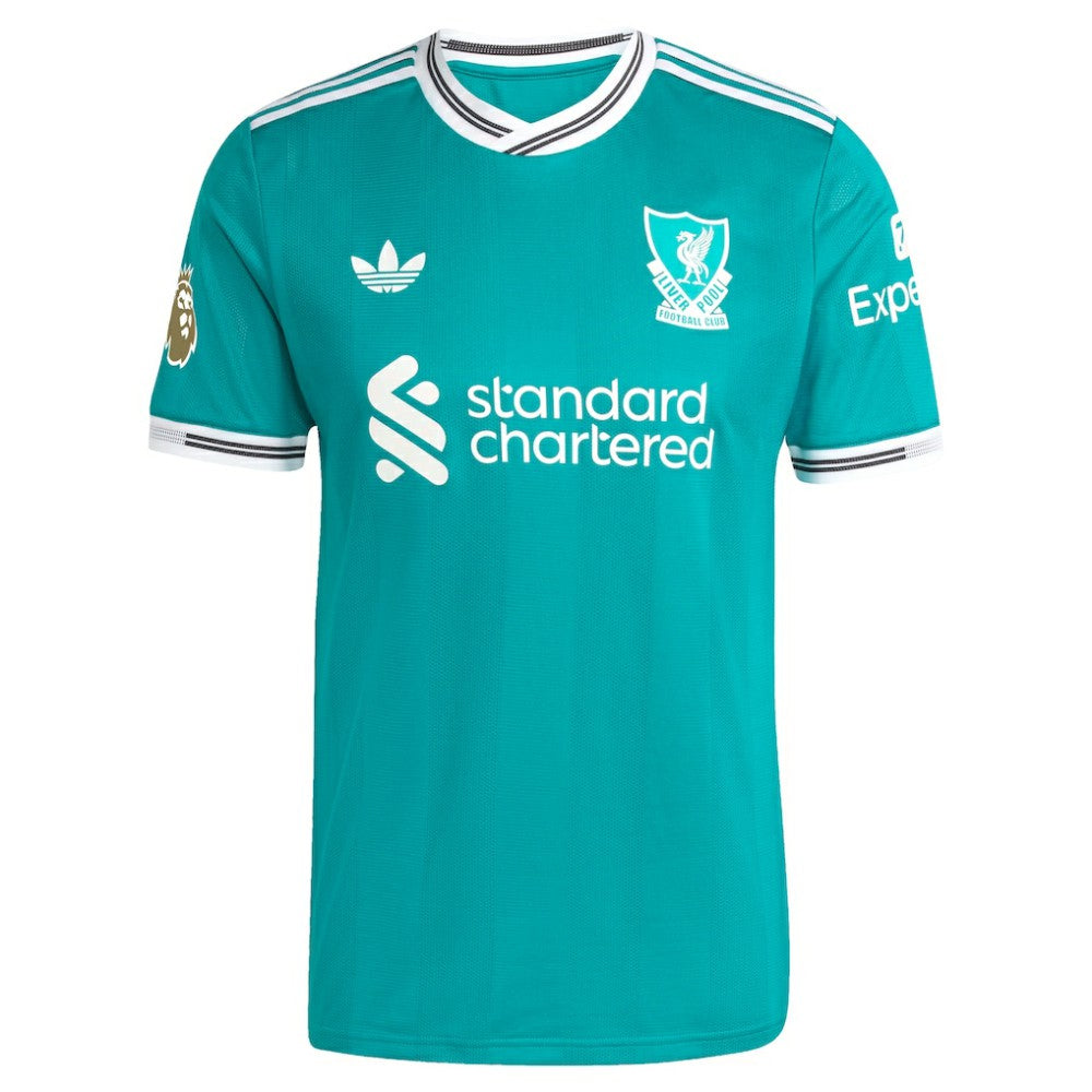 Alexander Isak Liverpool 2025/26 Third Player Jersey Green - Adidas