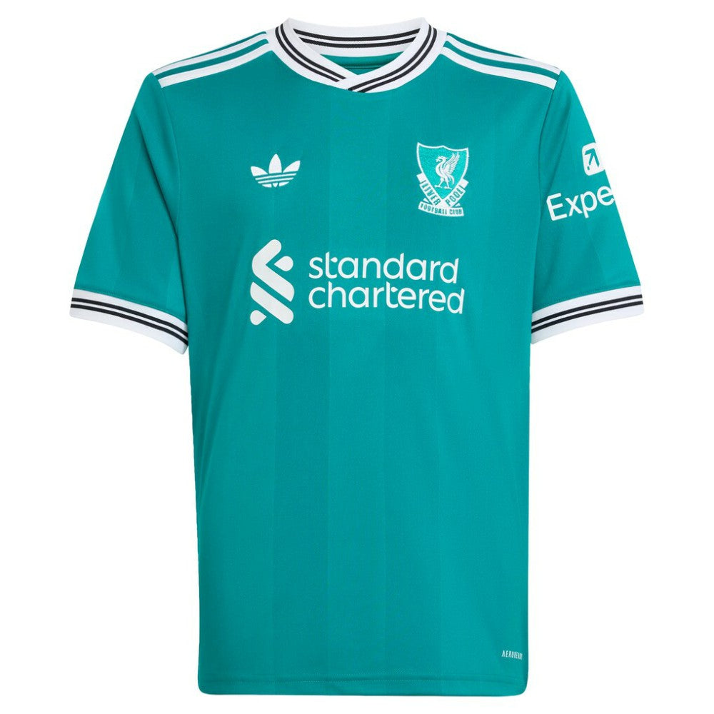 Alexander Isak Liverpool Youth 2025/26 Third Replica Player Jersey Green - Adidas