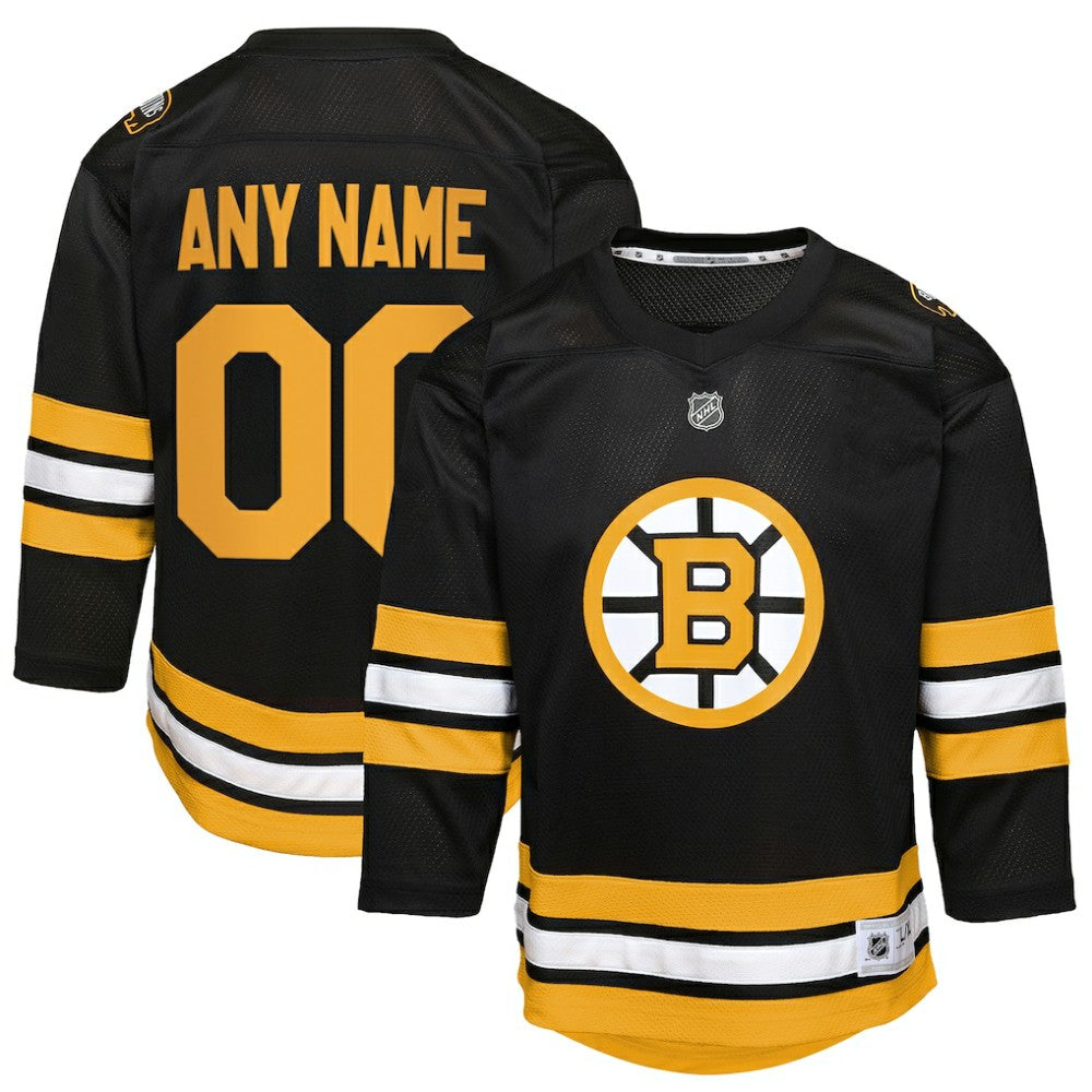 Boston Bruins Youth Home Custom Replica Jersey For Sale