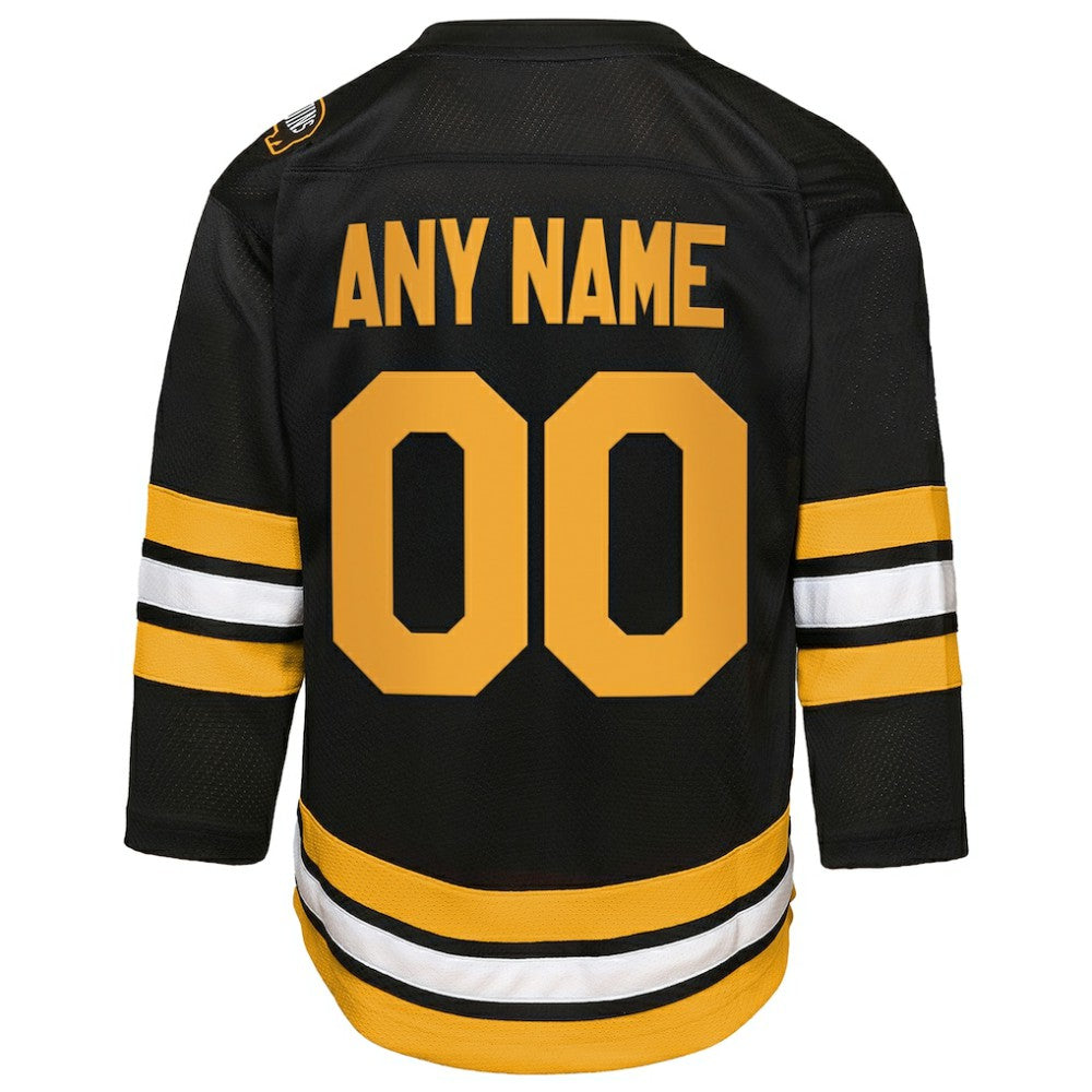 Boston Bruins Youth Home Custom Replica Jersey For Sale