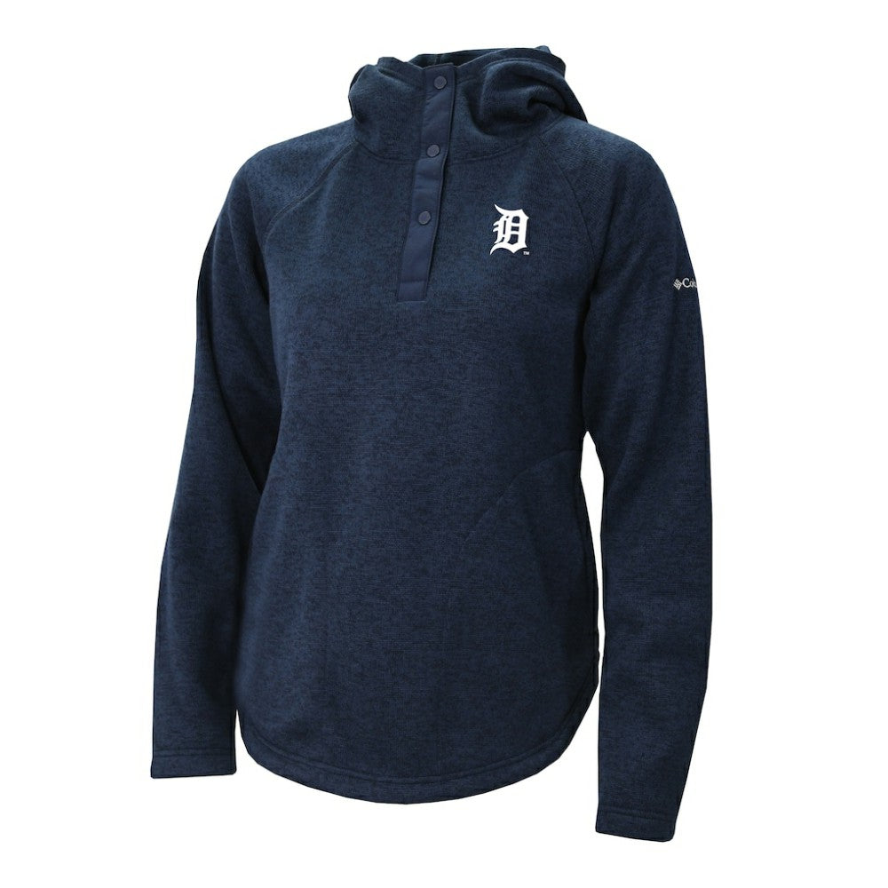 Detroit Tigers Columbia Women's Half-Snap Pullover Hoodie | MLB Near me