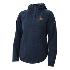 St. Louis Cardinals Columbia Women's Half-Snap Pullover Hoodie | MLB On Sale