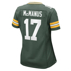 Green Bay Packers Nike Brandon McManus  Women's Team Game Jersey