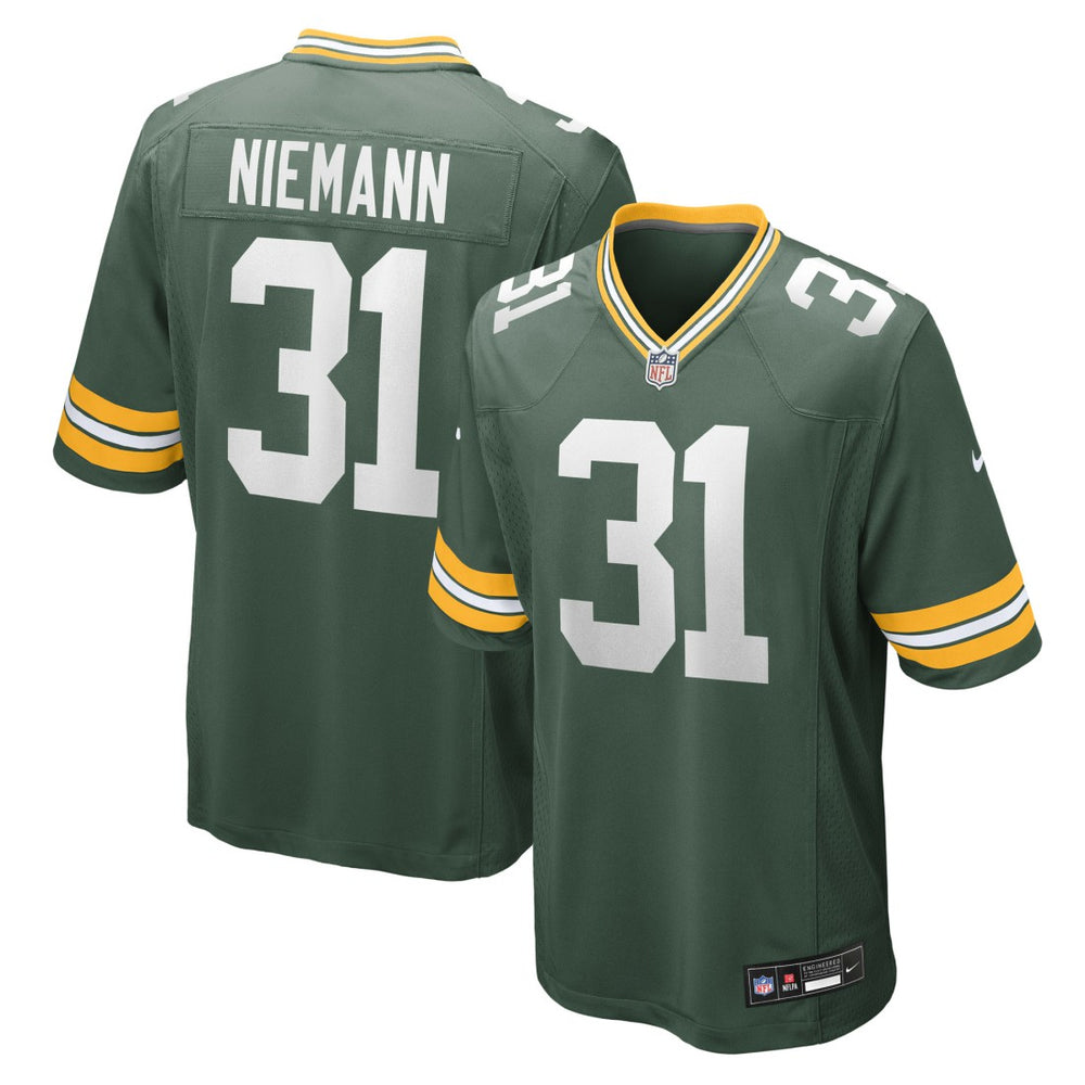 Green Bay Packers Nike Nick Niemann  Team Game Jersey