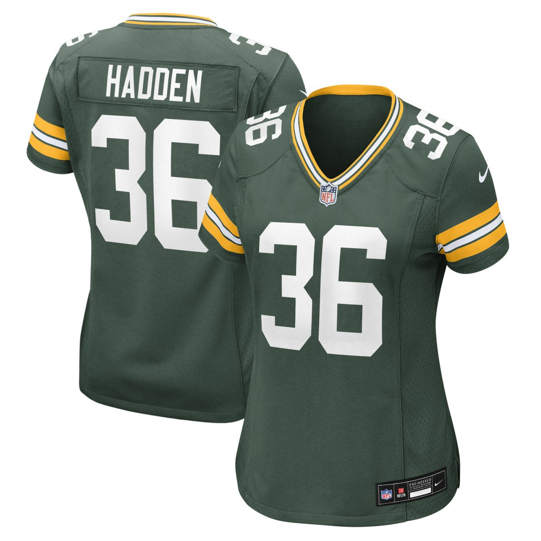 Green Bay Packers Nike Kamal Hadden  Women's Team Game Jersey