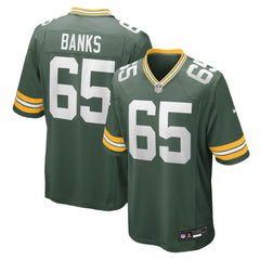 Green Bay Packers Nike Aaron Banks  Team Game Jersey
