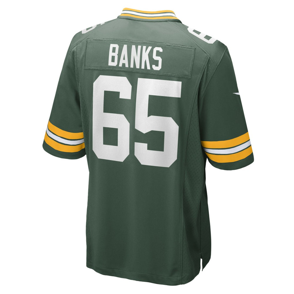 Green Bay Packers Nike Aaron Banks  Team Game Jersey