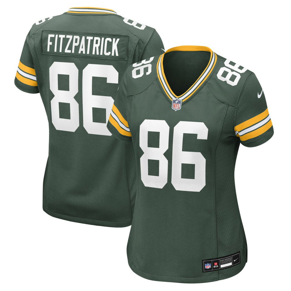 Green Bay Packers Nike John FitzPatrick  Women's Team Game Jersey