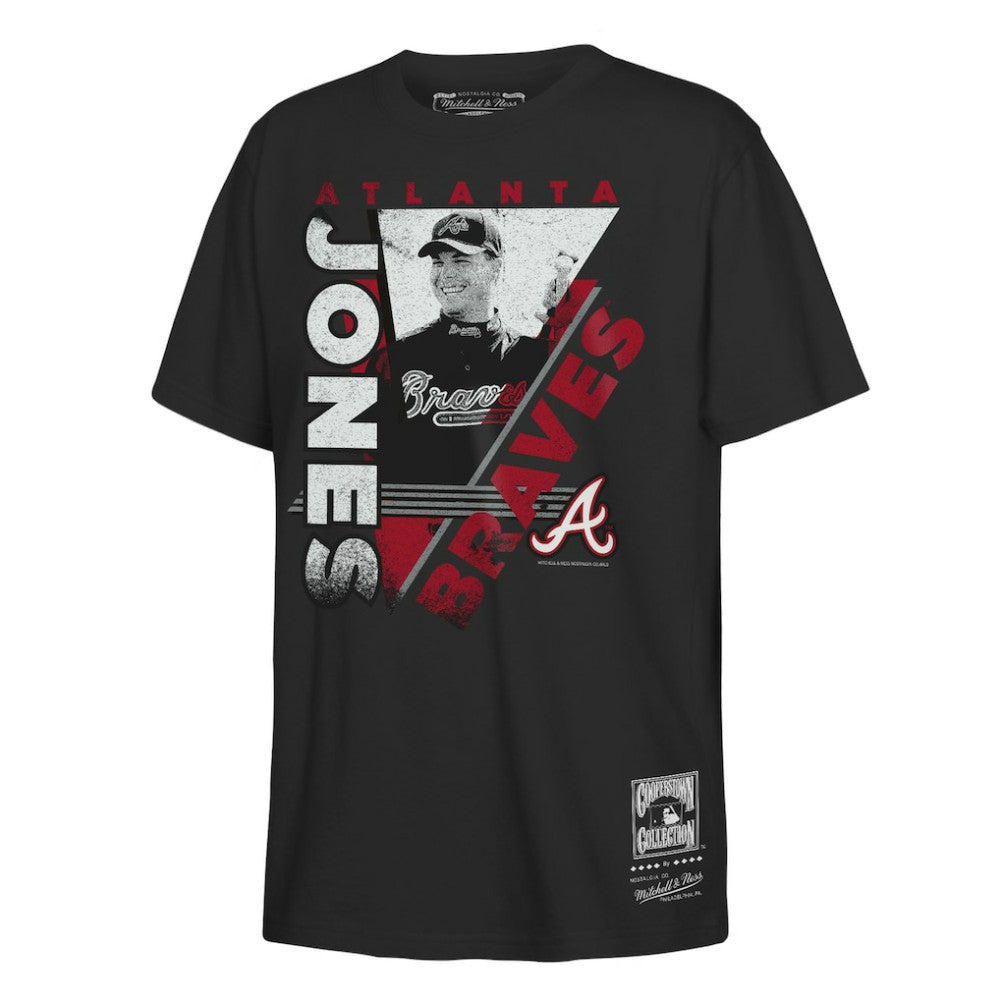 Chipper Jones Atlanta Braves Mitchell & Ness Youth In the Zone Player Graphic T-Shirt | MLB US
