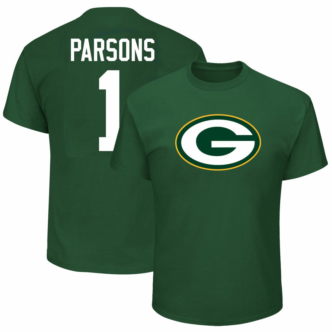 Green Bay Packers Fanatics Micah Parsons  Big & Tall Player Name & Number T-Shirt