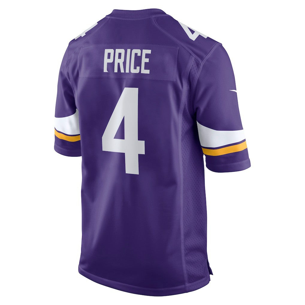 Minnesota Vikings Nike Myles Price  Team Game Jersey
