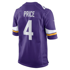 Minnesota Vikings Nike Myles Price  Team Game Jersey