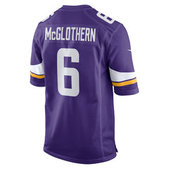 Minnesota Vikings Nike Dwight McGlothern  Team Game Jersey
