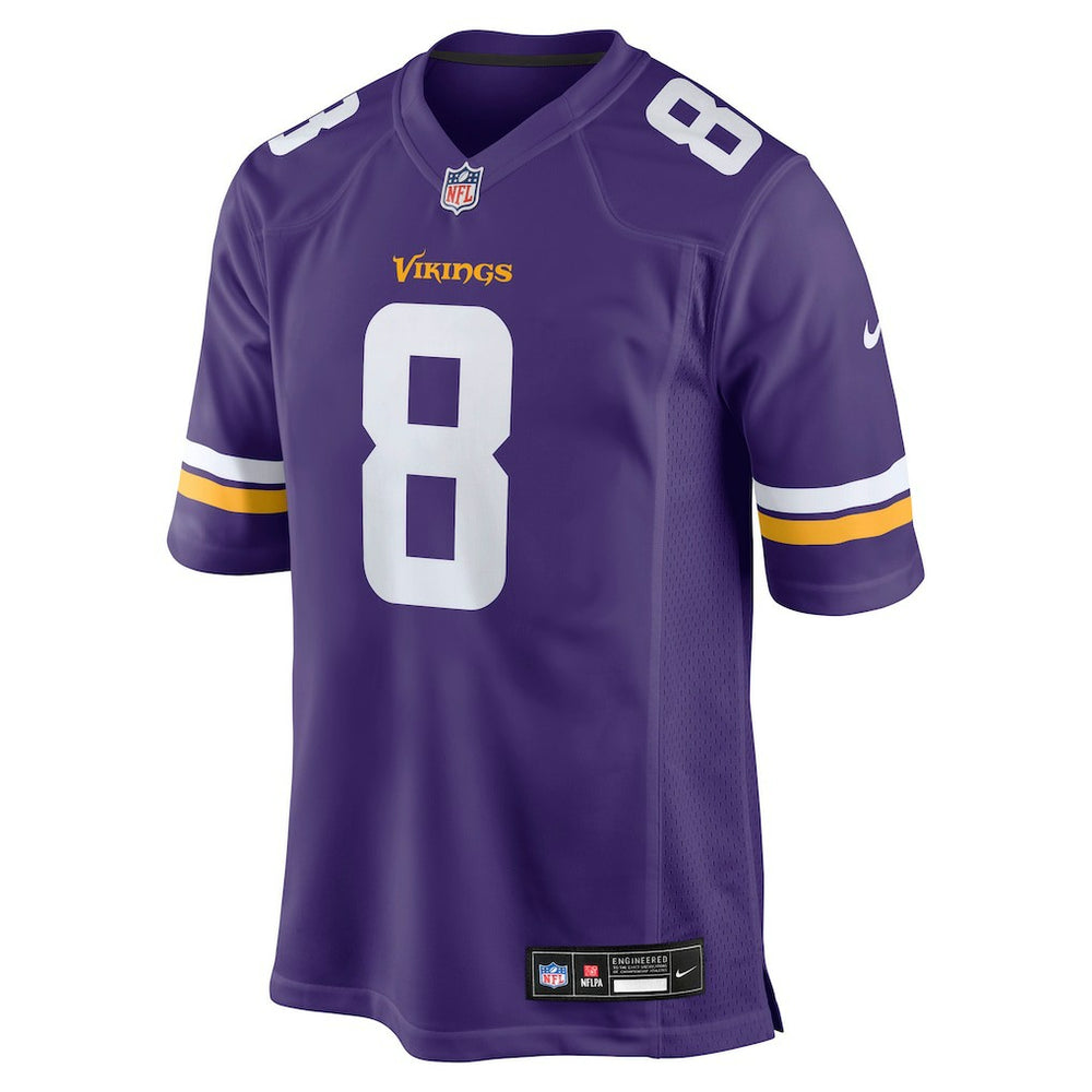Minnesota Vikings Nike Jeff Okudah  Team Game Jersey