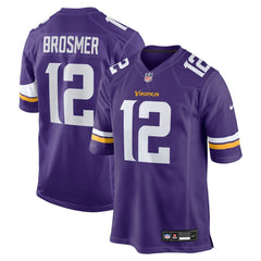 Minnesota Vikings Nike Max Brosmer  Team Game Jersey