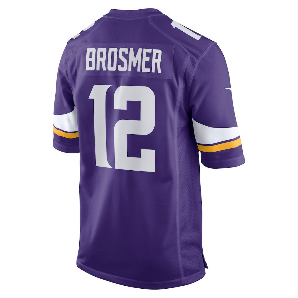 Minnesota Vikings Nike Max Brosmer  Team Game Jersey